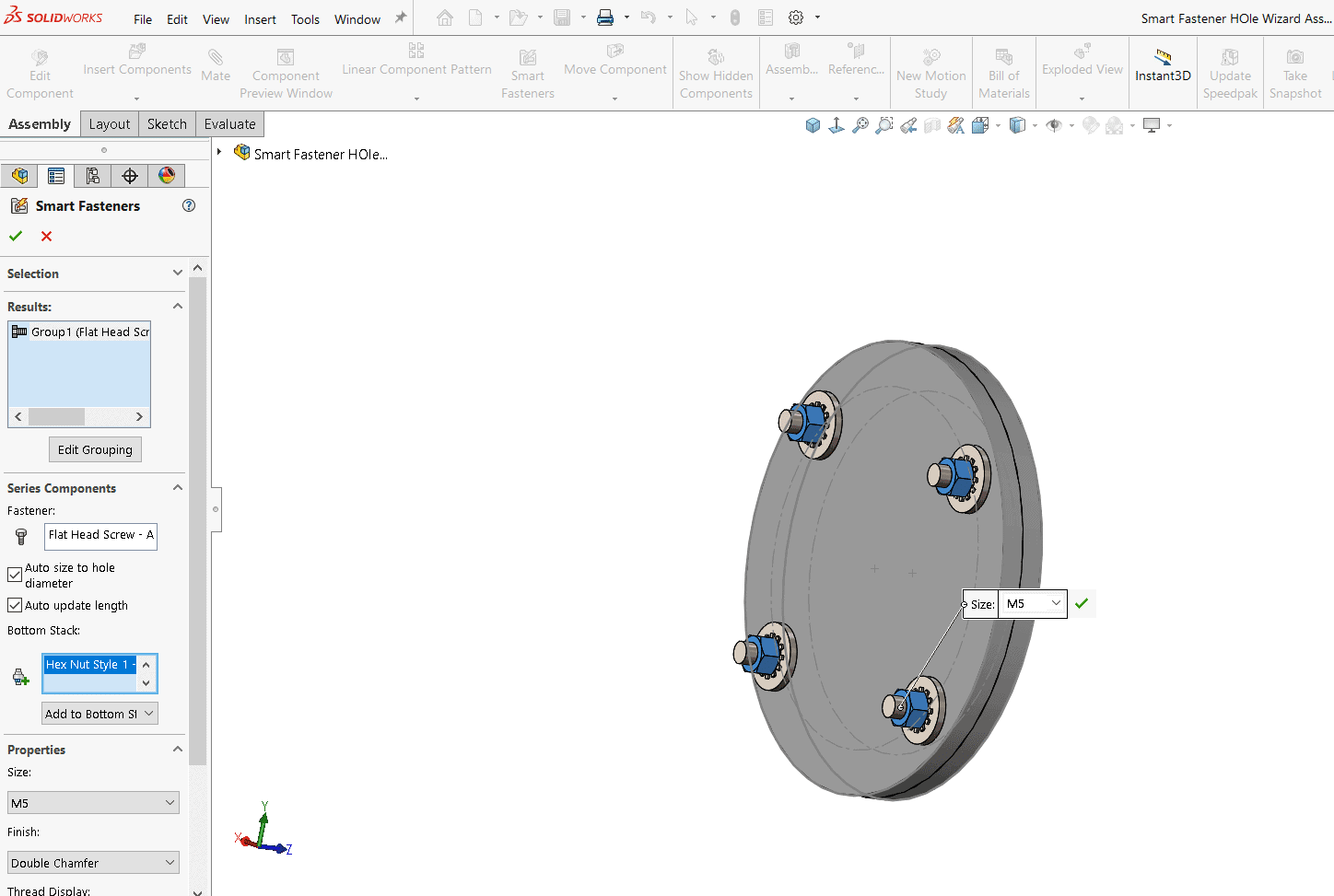 , Are you using Smart Fasteners in your SOLIDWORKS assemblies?