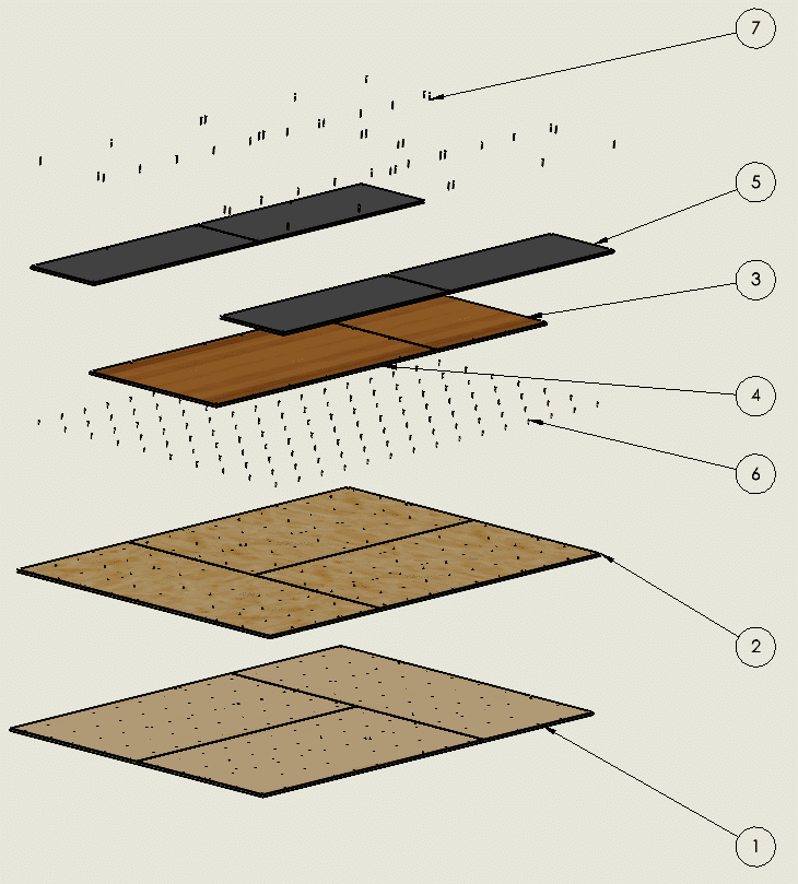 , Olympic Lifting Platform DIY Planning with SOLIDWORKS