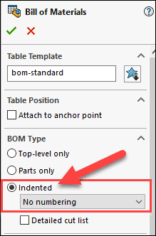 , SOLIDWORKS: Sheet Metal Flat Pattern Info in a Bill of Material