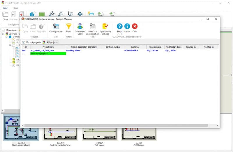 , SOLIDWORKS 2021 What’s New – SCHEMATIC ELECTRICAL VIEWER