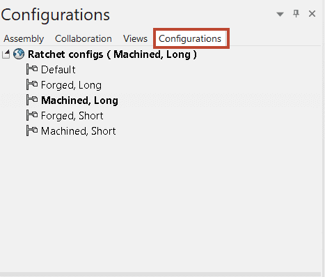 , SOLIDWORKS 2021 What’s New – Composer: Saving Multiple Configurations