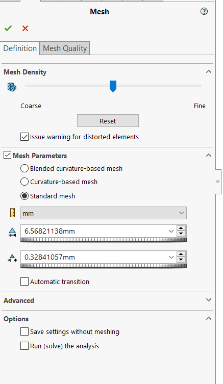 , SOLIDWORKS 2021 What’s New – Meshing Enhancements