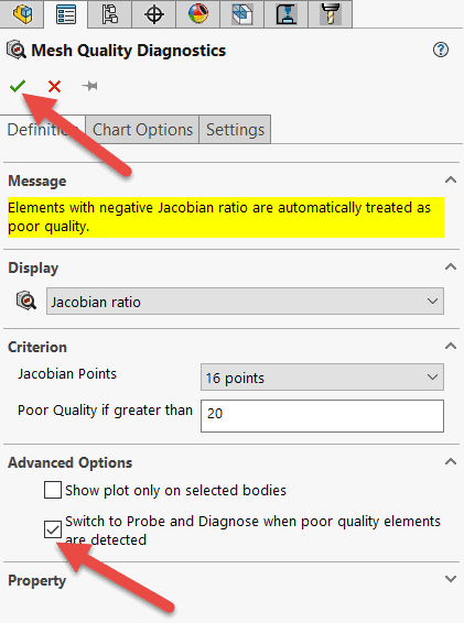 , SOLIDWORKS 2021 What’s New – Meshing Enhancements