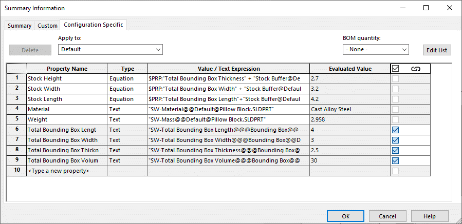 , SOLIDWORKS 2021 What’s New – Adding and Evaluating Equations