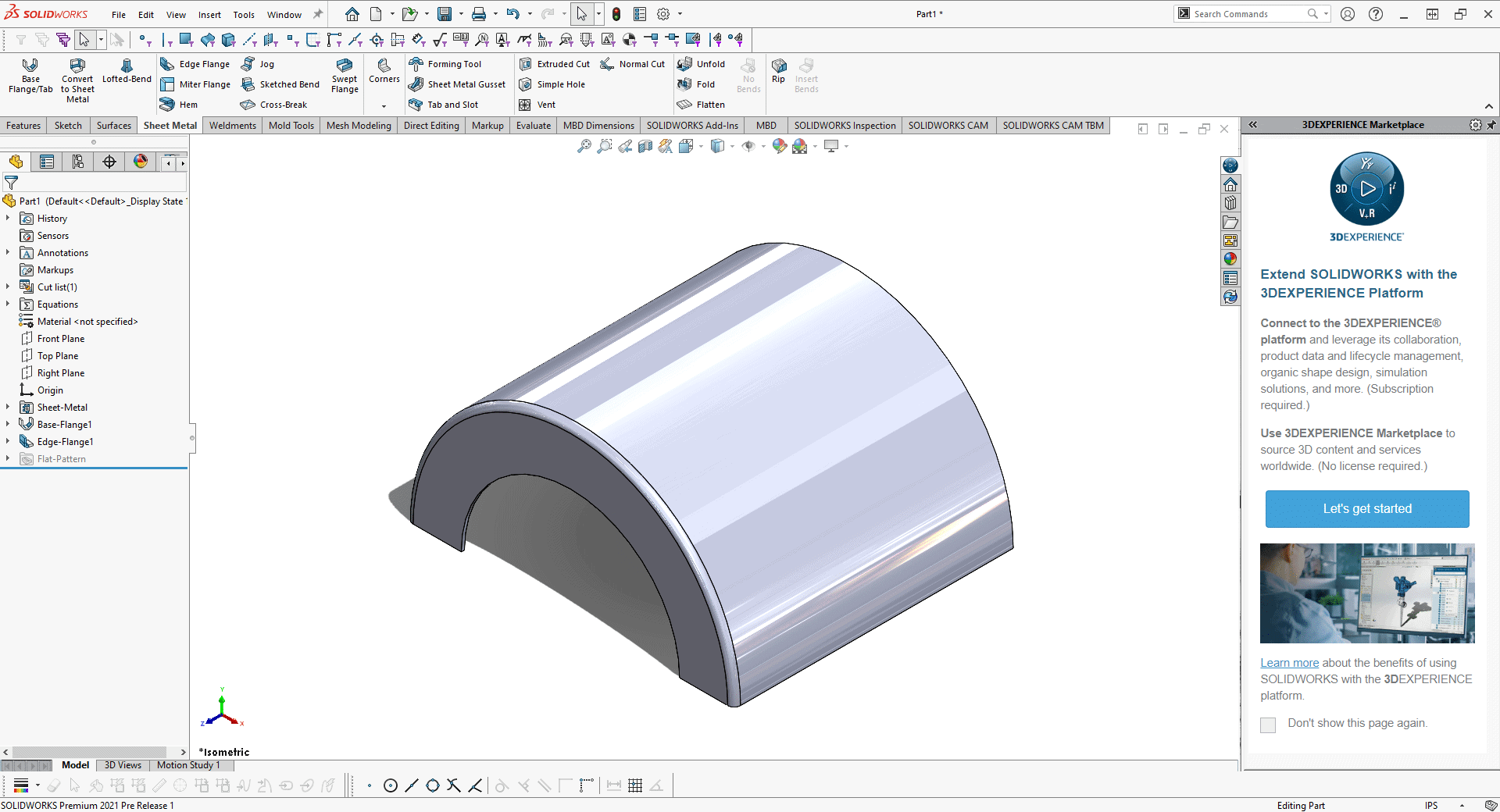 , SOLIDWORKS 2021 What’s New Enhancements – Sheet Metal