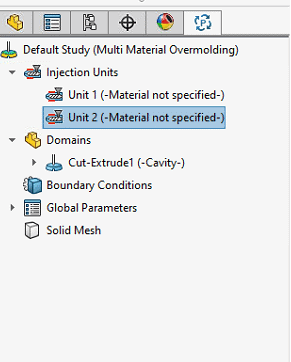 , SOLIDWORKS 2021 What&#8217;s New &#8211; SOLIDWORKS Plastics Redesigned PlasticsManager Tree