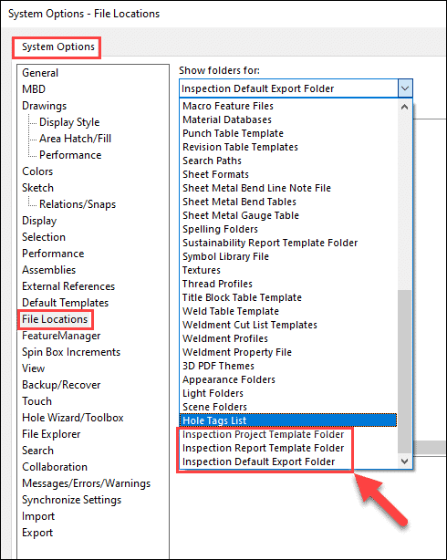 , SOLIDWORKS 2021 What’s New – Inspection