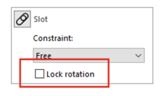 , SOLIDWORKS 2021 What’s New – New Mate UI (tabs) &amp; Defaults for Slot Mate Options