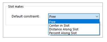 , SOLIDWORKS 2021 What’s New – New Mate UI (tabs) &amp; Defaults for Slot Mate Options