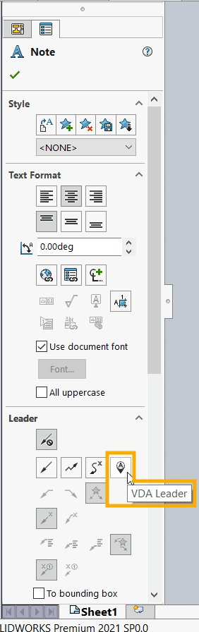 , SOLIDWORKS 2021 What’s New – VDA Balloons