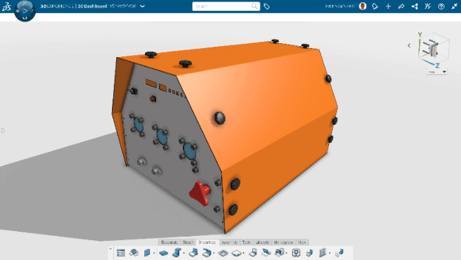 , 3D SheetMetal Creator: A 3DEXPERIENCE Design Tool