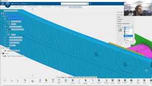 Adding feature mesh controls in 3DEXPERIENCE