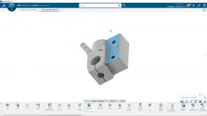Adjusting a filleted face on an imported and reparametrized STEP file in 3DEXPERIENCE