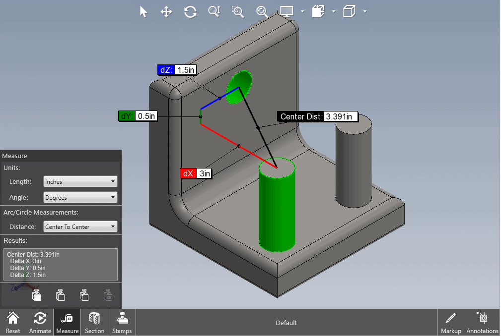 Cylinder-Cylinder measurement