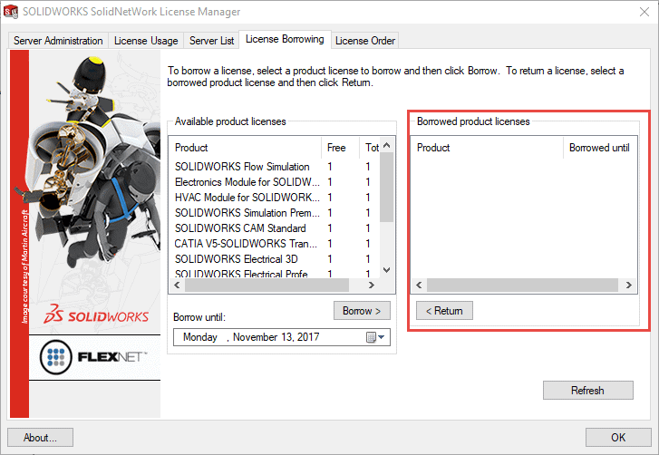 solidworks 2021 license manager download