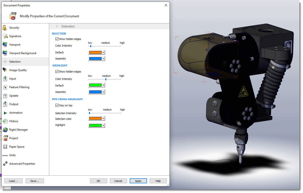 , SOLIDWORKS 2021 What’s New – SOLIDWORKS Composer Display Enhancements