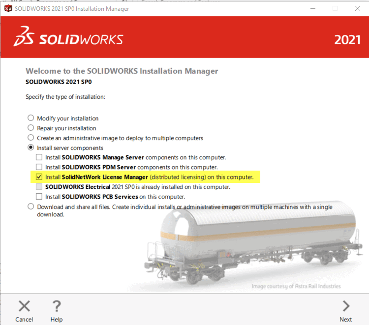 , SOLIDWORKS 2021 Install Guide &#8211; Part 2 Installing or Upgrading the SolidNetwork License Manager (SNL)