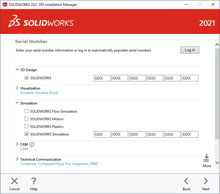 solidworks 2021 installation guide part 4, SOLIDWORKS 2021 Installation Guide Part 4 – Composer, Plastics, Inspection, MBD and Simulation Installation