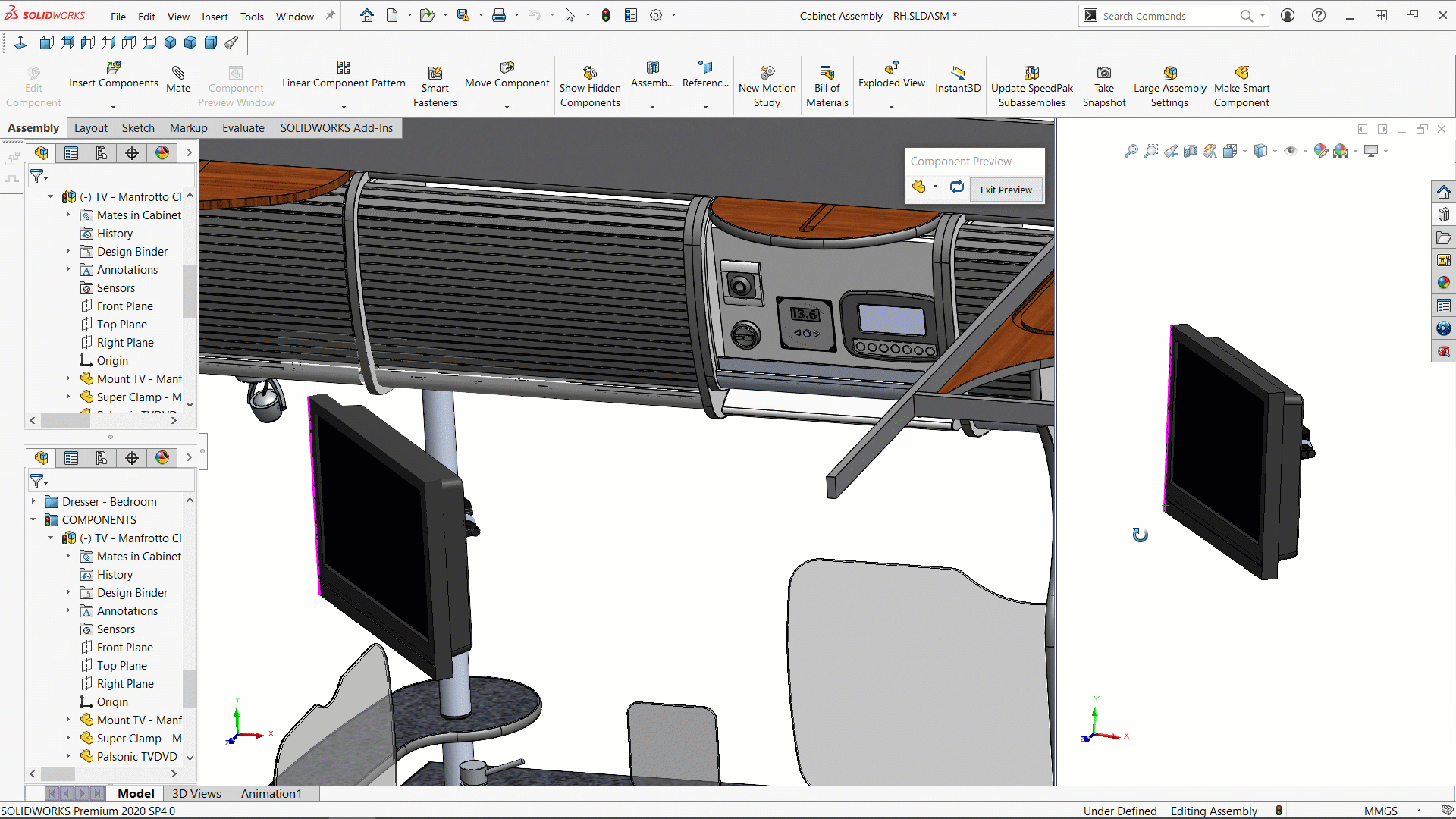 , Improving SOLIDWORKS Assembly Mating with Component Preview Window
