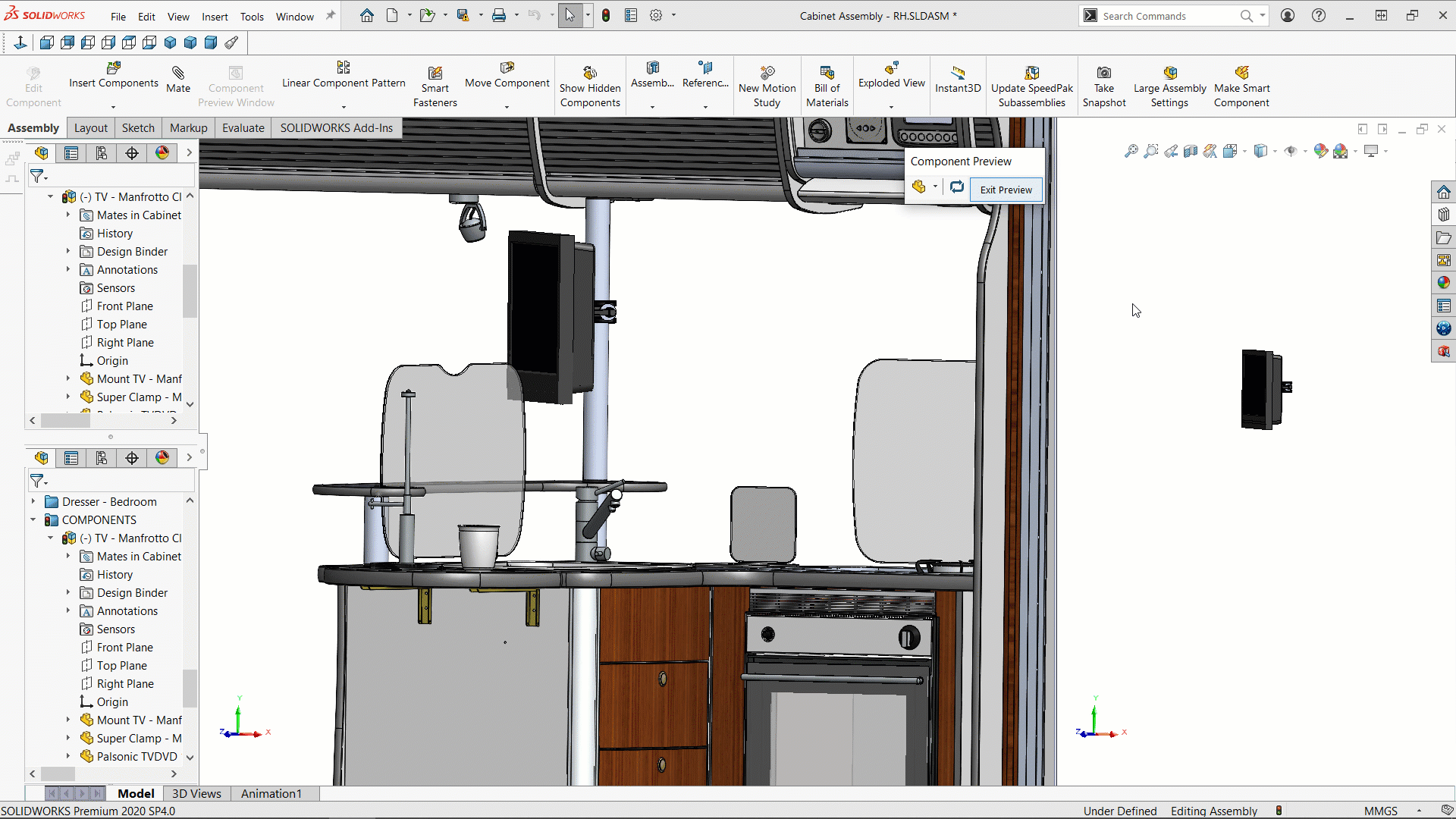 , Improving SOLIDWORKS Assembly Mating with Component Preview Window