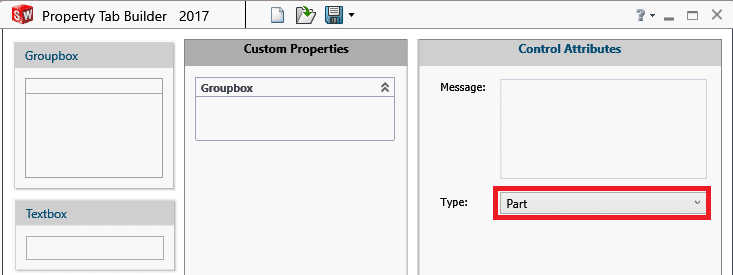 , SOLIDWORKS Property Tab Builder &#8211; Advanced