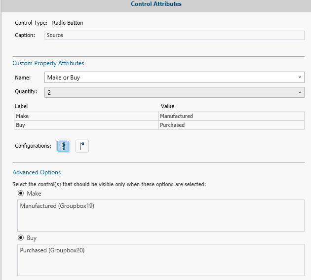 , SOLIDWORKS Property Tab Builder &#8211; Advanced