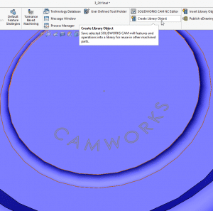 , How to Copy/Paste Toolpaths with the Use of Library Files