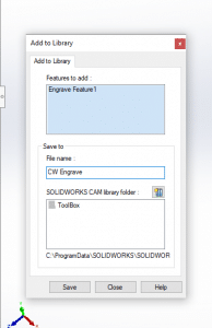 , How to Copy/Paste Toolpaths with the Use of Library Files