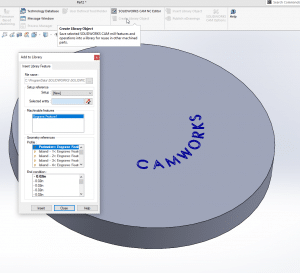 , How to Copy/Paste Toolpaths with the Use of Library Files