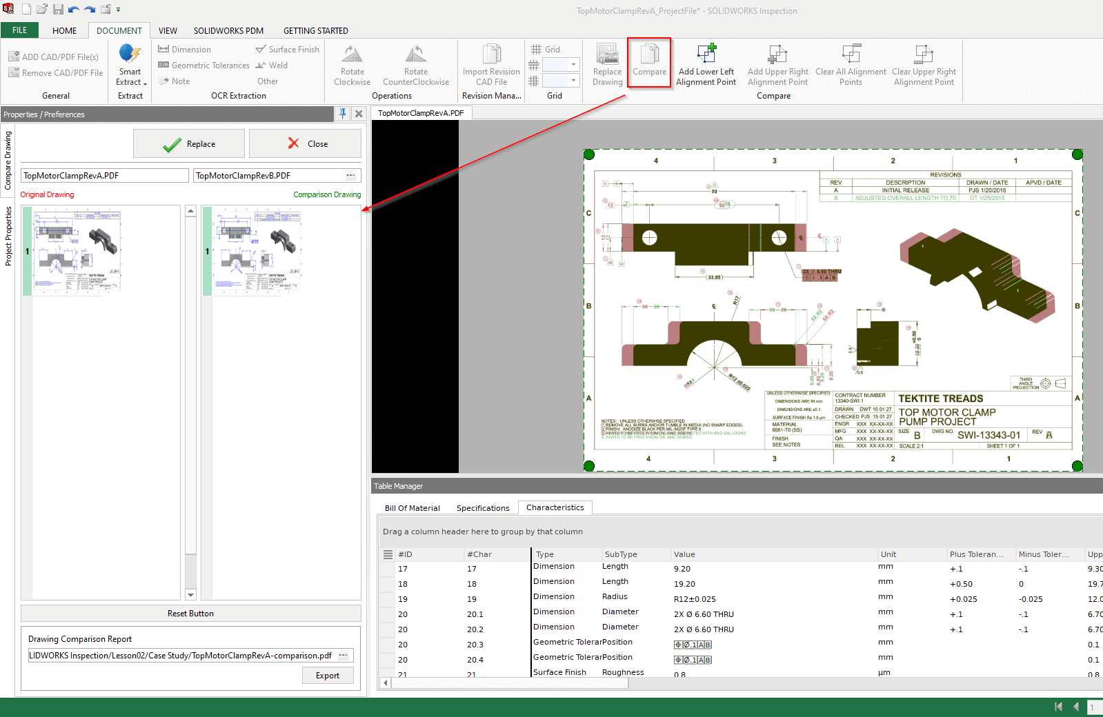 , SOLIDWORKS Inspection Standalone – Revving Up