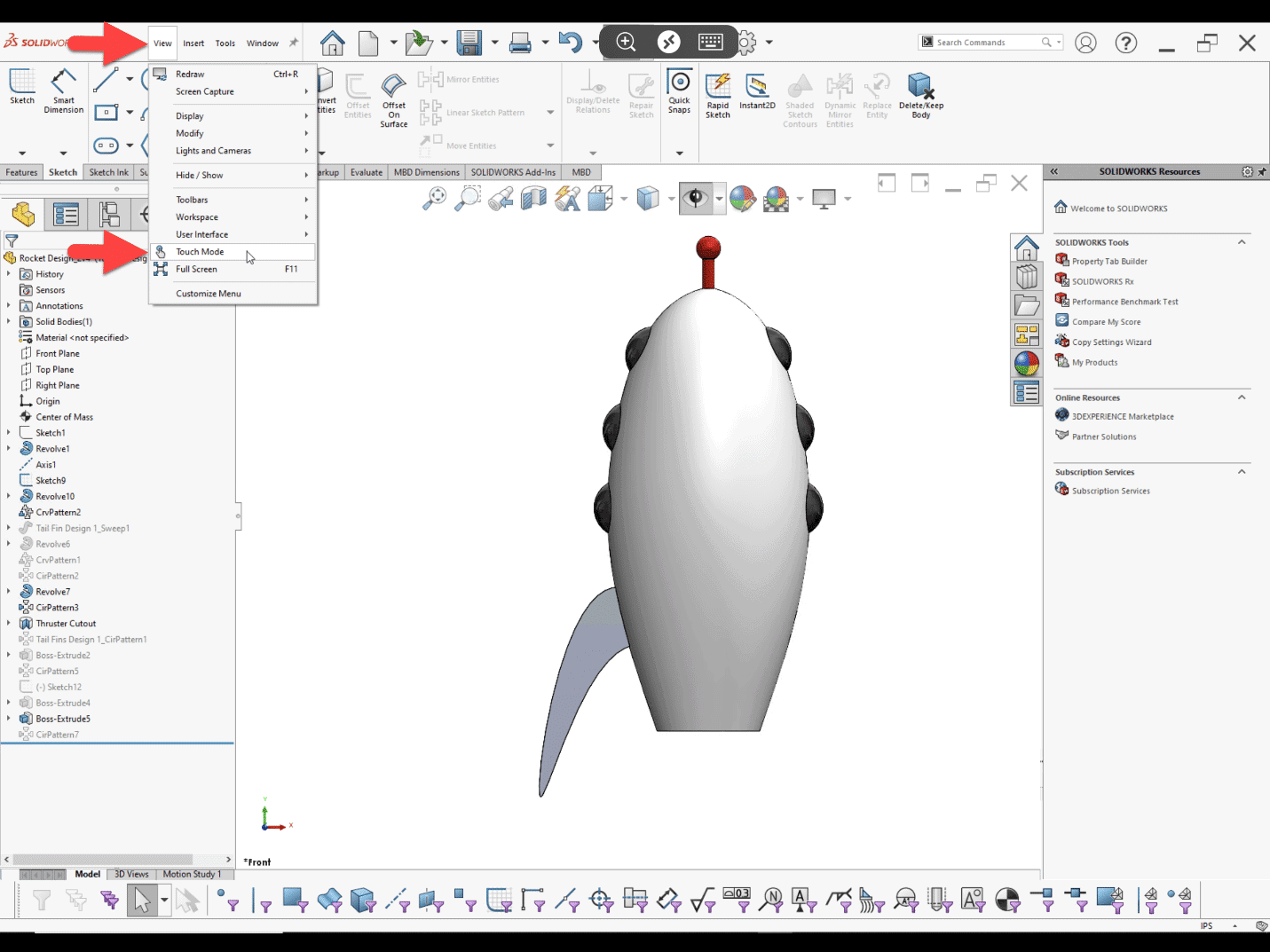 , Using a Tablet or iPad for SOLIDWORKS Part 3