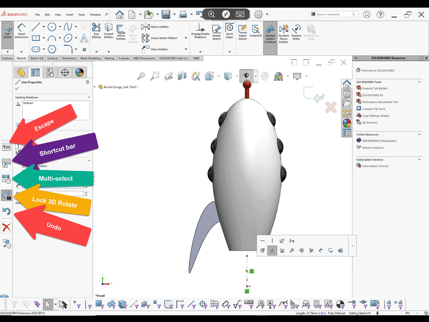 , Using a Tablet or iPad for SOLIDWORKS Part 3