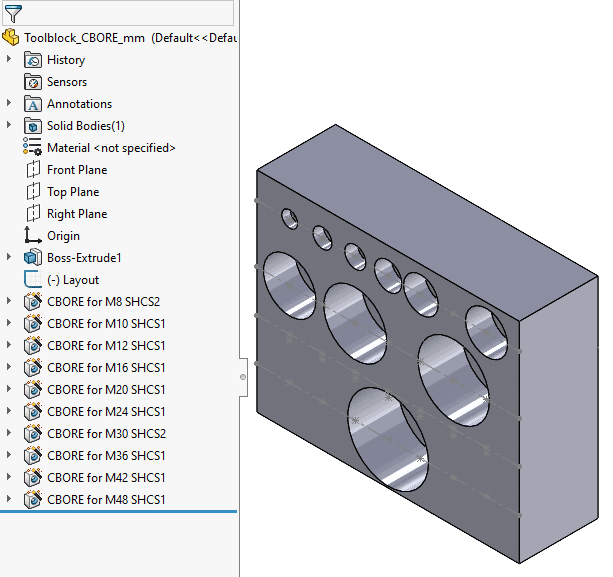 , Use Case for the SOLIDWORKS Dissection Feature
