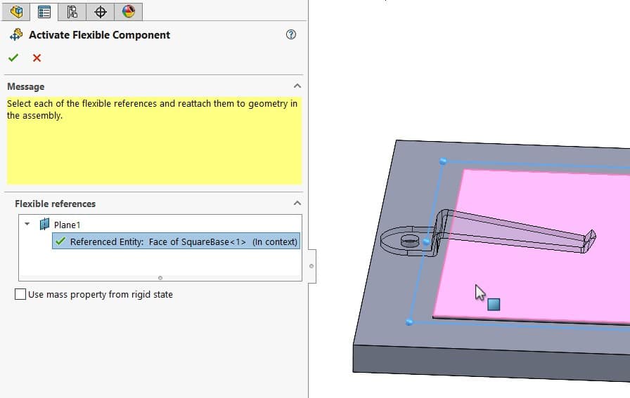 SOLIDWORKS Make Part Flexible How to Modify Components to Allow