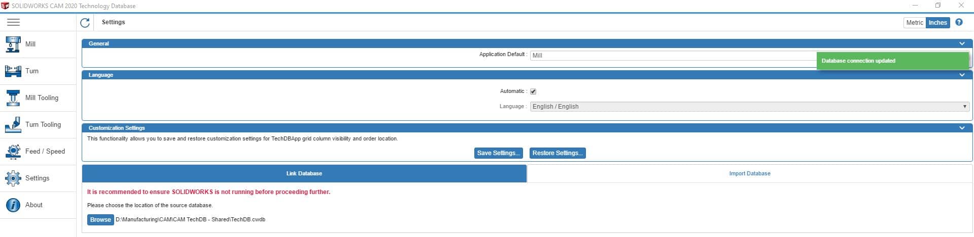 , Share Same Technology Database For SOLIDWORKS CAM and CAMWorks