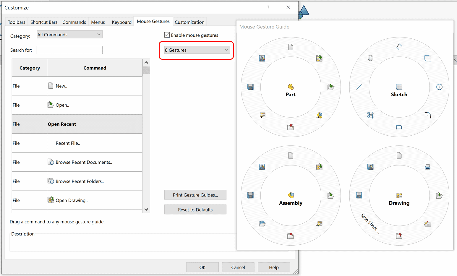 , Why are you not using Mouse Gestures in SOLIDWORKS?