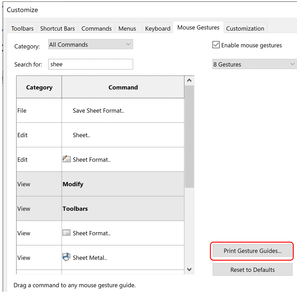 , Why are you not using Mouse Gestures in SOLIDWORKS?