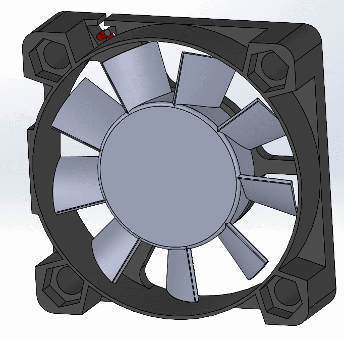 , Modeling fans in SOLIDWORKS Flow Simulation