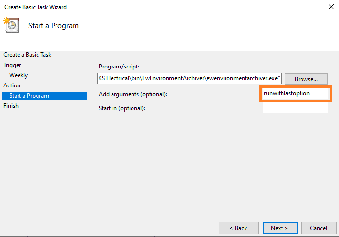 , Backing up SOLIDWORKS Electrical Automatically with Windows Task Scheduler