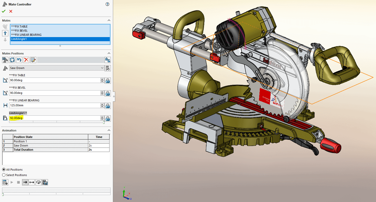 , Using Mate Controller, SolidWorks Configurations, and Composer to Create Easy Animations for Your Technical Publications
