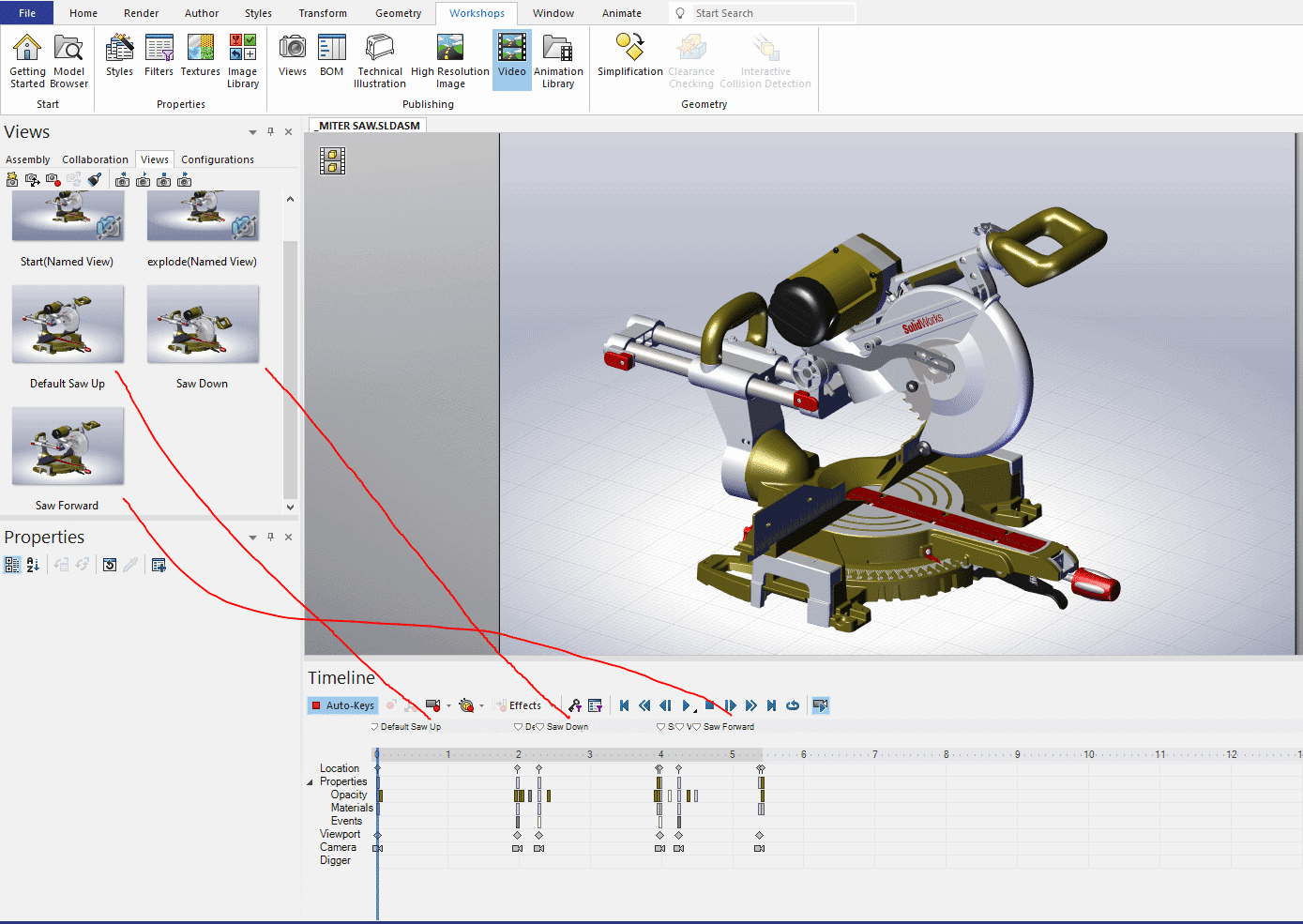 , Using Mate Controller, SolidWorks Configurations, and Composer to Create Easy Animations for Your Technical Publications