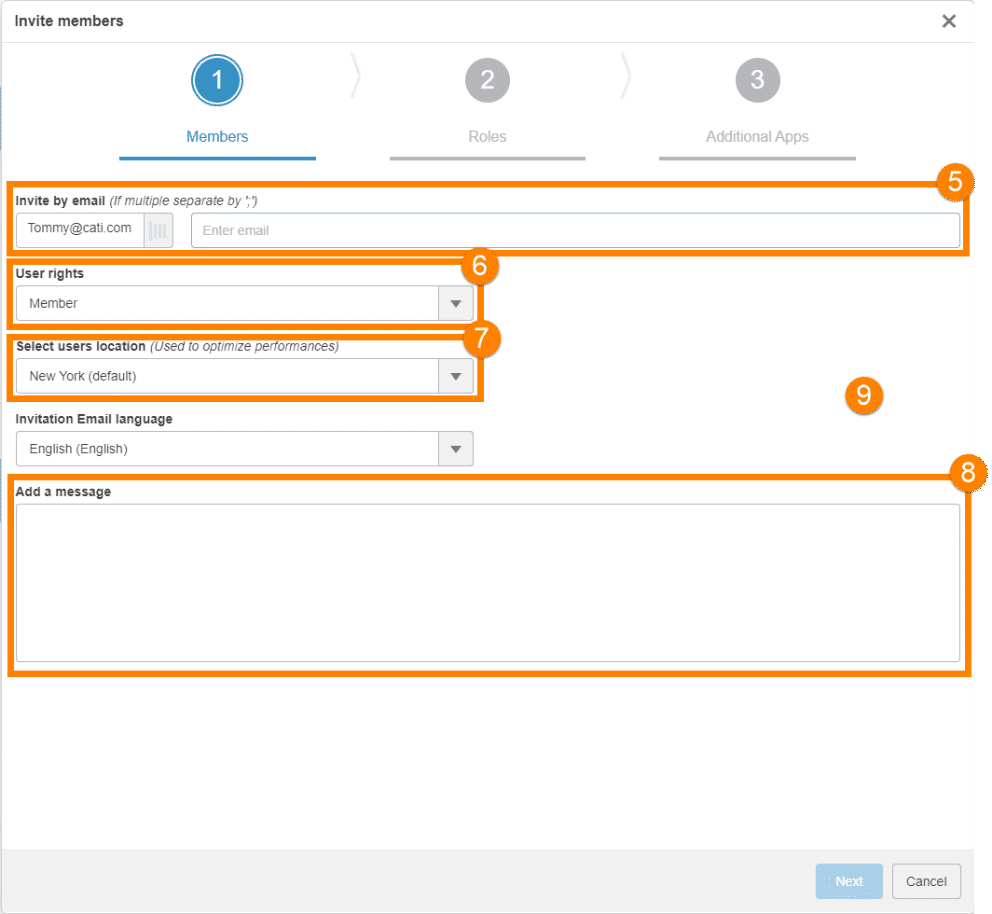 , 3DEXPERIENCE Platform Administration: Adding users from outside your organization.