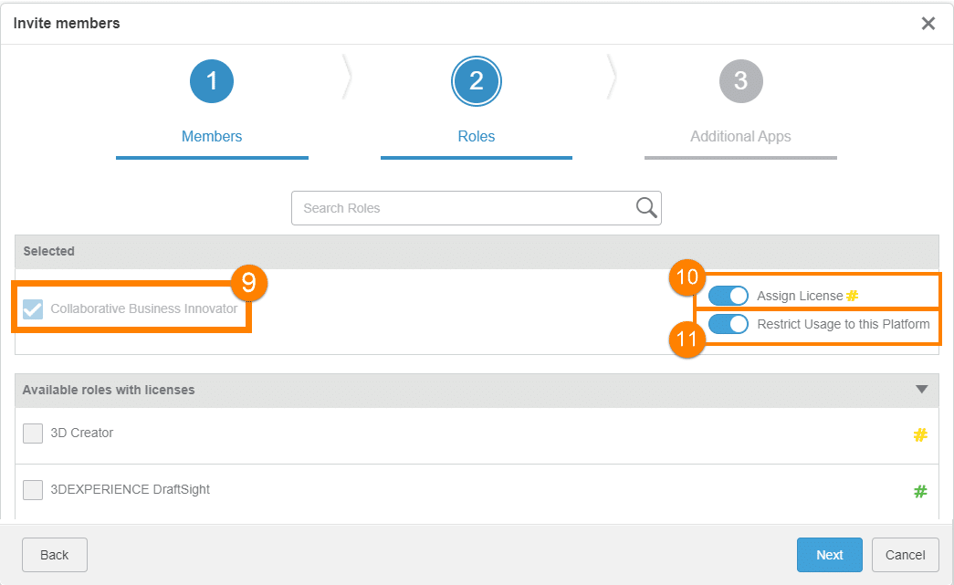 , 3DEXPERIENCE Platform Administration: Adding users from outside your organization.