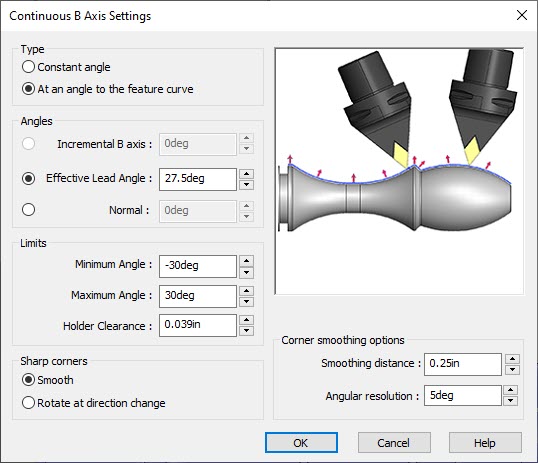 , The “MacGyver” Tool for Your Turn/Mill-Turn Is &#8220;Continuous B Axis Turning&#8221; in CAMWorks 2021