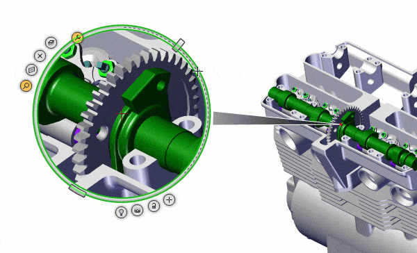 , Create Compelling Detail Views in SOLIDWORKS Composer with the Digger