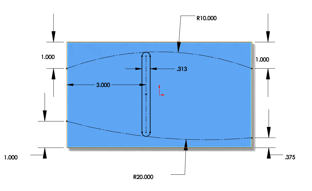 , Patterns: Changing Instance size with the Vary Sketch Option in SOLIDWORKS