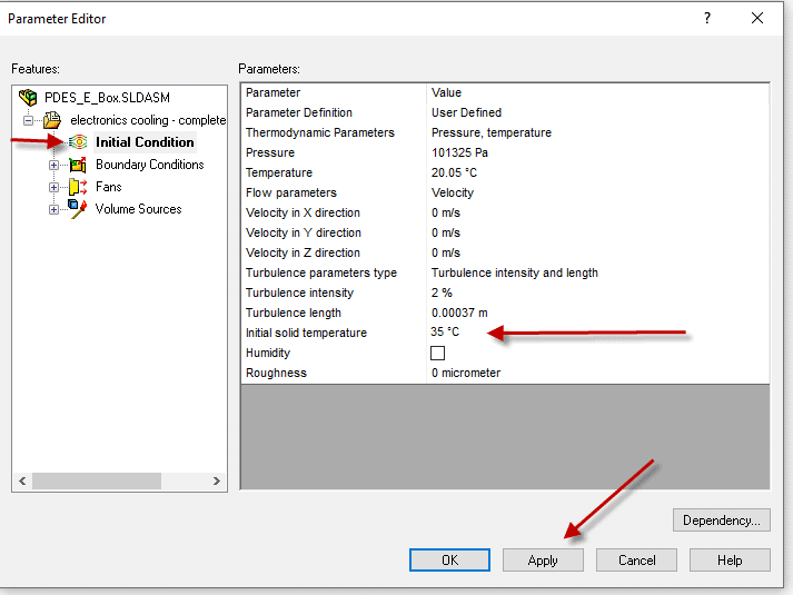 , Iterate Quicker in SOLIDWORKS Flow Simulation using the Parameter Editor