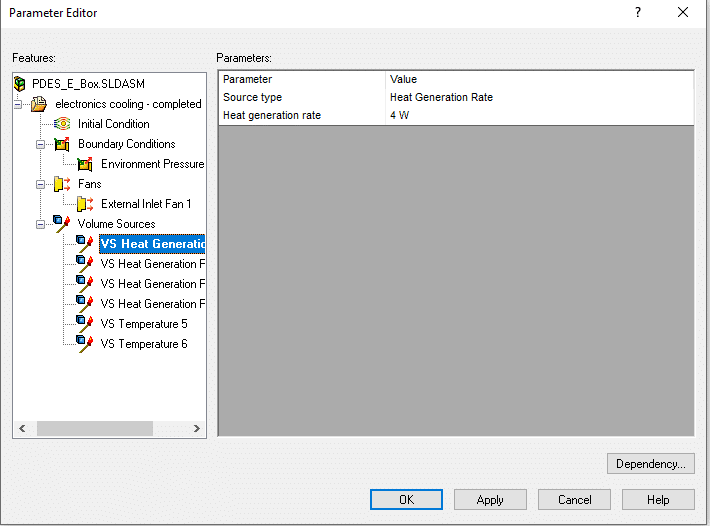 , Iterate Quicker in SOLIDWORKS Flow Simulation using the Parameter Editor