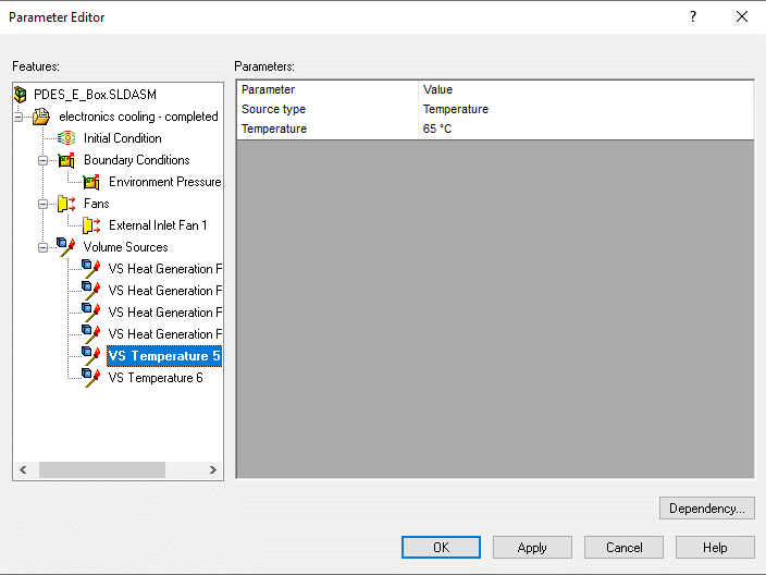 , Iterate Quicker in SOLIDWORKS Flow Simulation using the Parameter Editor