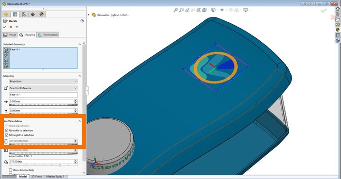 , SOLIDWORKS Decals from Scratch